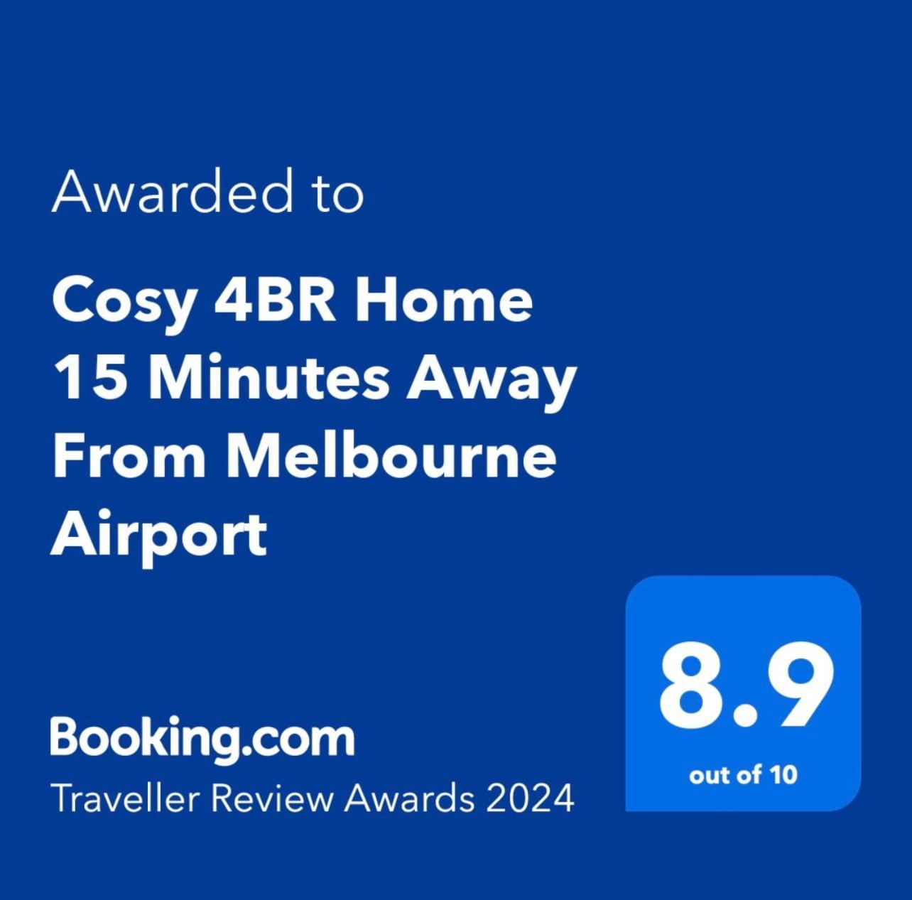 Cosy 4Br Home 15 Minutes Away From Melbourne Airport St Albans Экстерьер фото